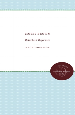Imagen de portada: Moses Brown 9780807838457