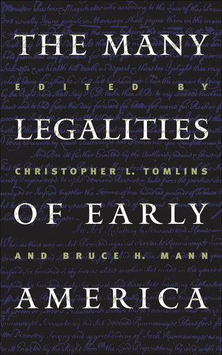 Cover image: The Many Legalities of Early America 9780807826324