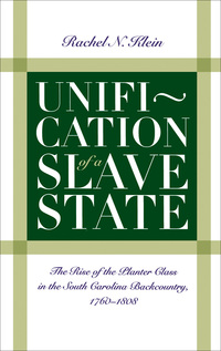 Cover image: Unification of a Slave State 9780807818992