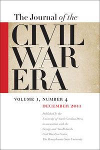 Cover image: Journal of the Civil War Era: Winter 2011 Issue