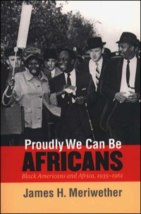 Imagen de portada: Proudly We Can Be Africans 1st edition 9780807826690
