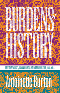 Imagen de portada: Burdens of History 1st edition 9780807821619
