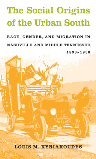 Cover image: The Social Origins of the Urban South 1st edition 9780807828113