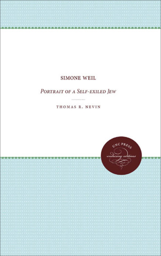Imagen de portada: Simone Weil 9780807865743