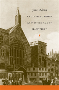 Cover image: English Common Law in the Age of Mansfield 1st edition 9780807828694