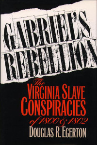 Cover image: Gabriel's Rebellion 1st edition 9780807844229