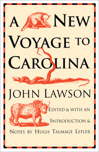 Cover image: A New Voyage to Carolina 9780807810422