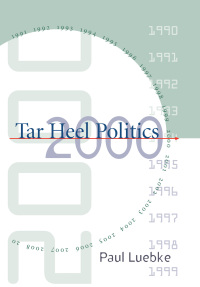 صورة الغلاف: Tar Heel Politics 2000 1st edition 9780807847565