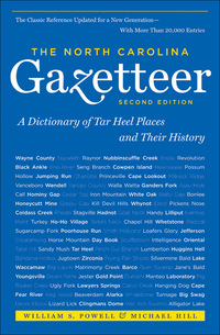 Cover image: The North Carolina Gazetteer, 2nd Ed 2nd edition 9780807871386