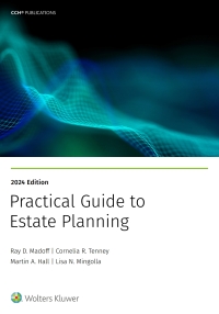 Cover image: Practical Guide to Estate Planning (2024) 24th edition 9780808059103