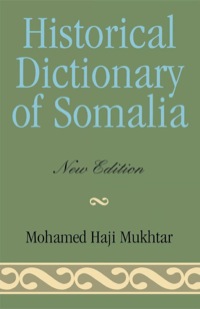 Cover image: Historical Dictionary of Somalia 9780810843448