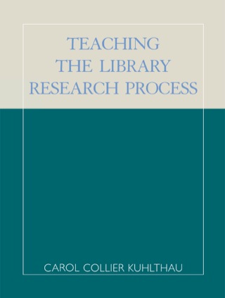 Cover image: Teaching the Library Research Process 2nd edition 9780810844193