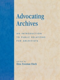 Cover image: Advocating Archives 9780810847736