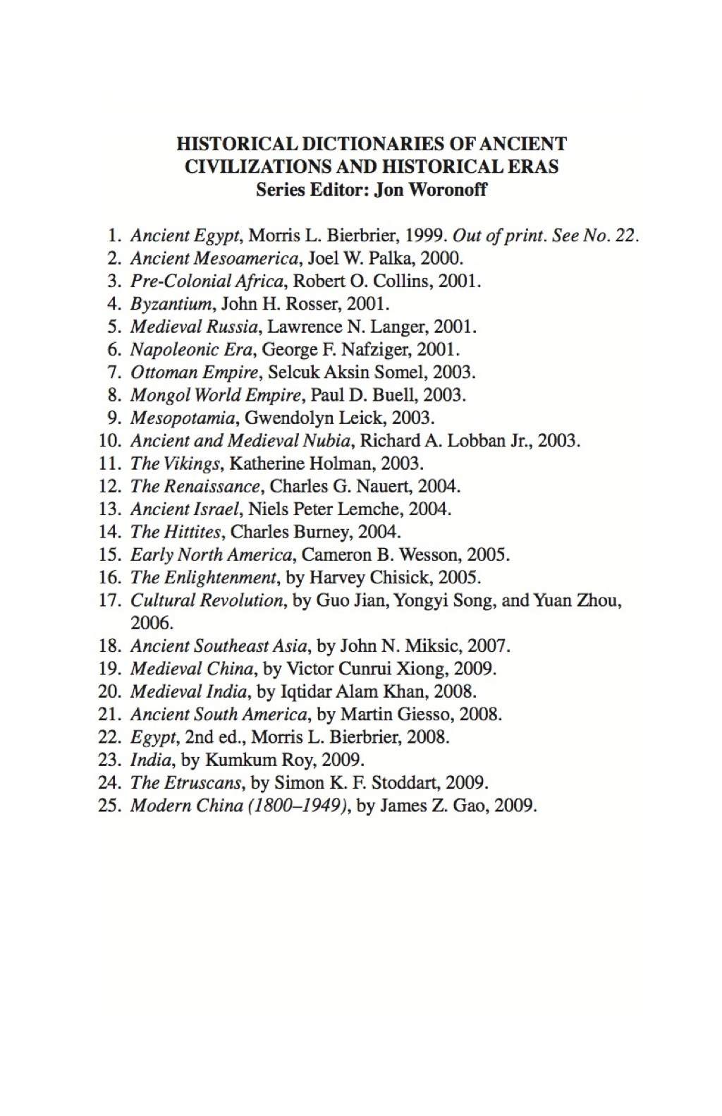 Historical Dictionary of Modern China (1800-1949)