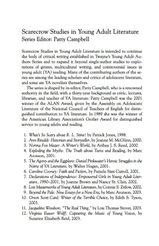 Cover image: Sharon M. Draper 9780810859852