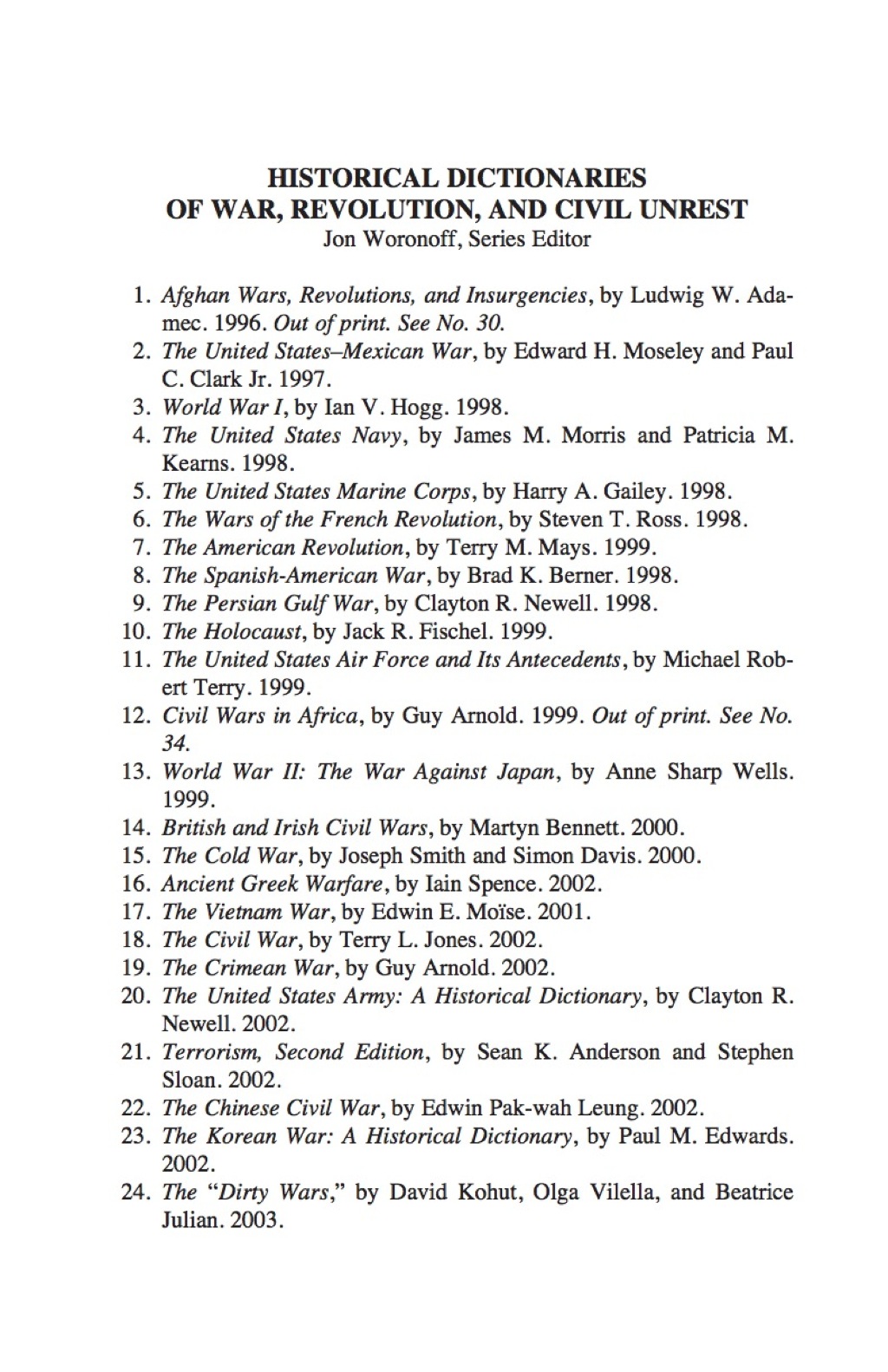 Historical Dictionary of the Zulu Wars