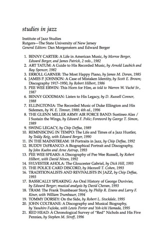 Cover image: The Contradictions of Jazz 9780810861435