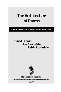 Omslagafbeelding: The Architecture of Drama 9780810861299