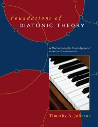 Cover image: Foundations of Diatonic Theory 9780810862135