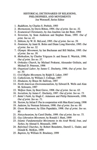 Immagine di copertina: Historical Dictionary of the Shakers 9780810859593
