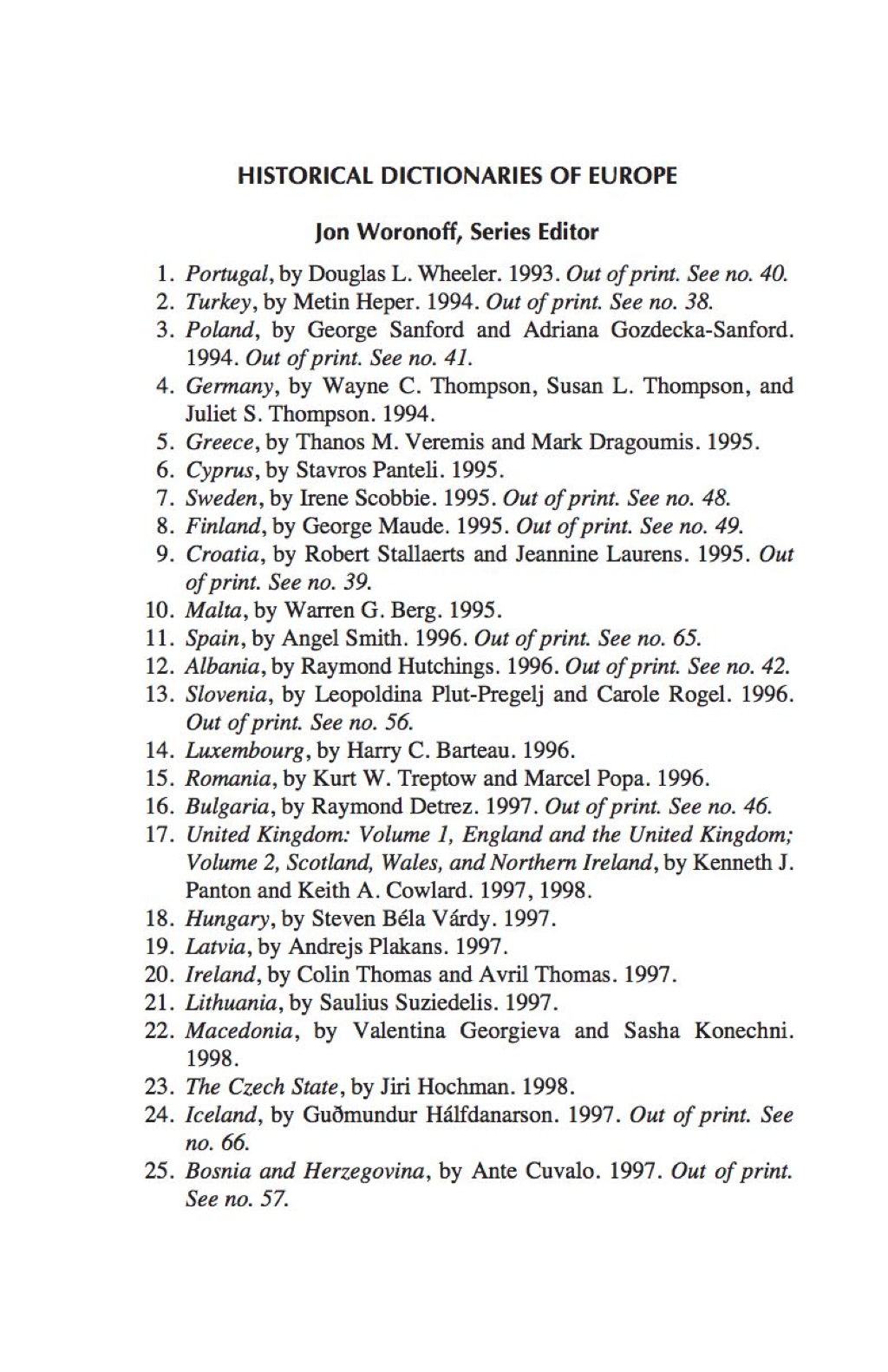 Historical Dictionary of Spain 2nd Edition
    Newer Edition Available