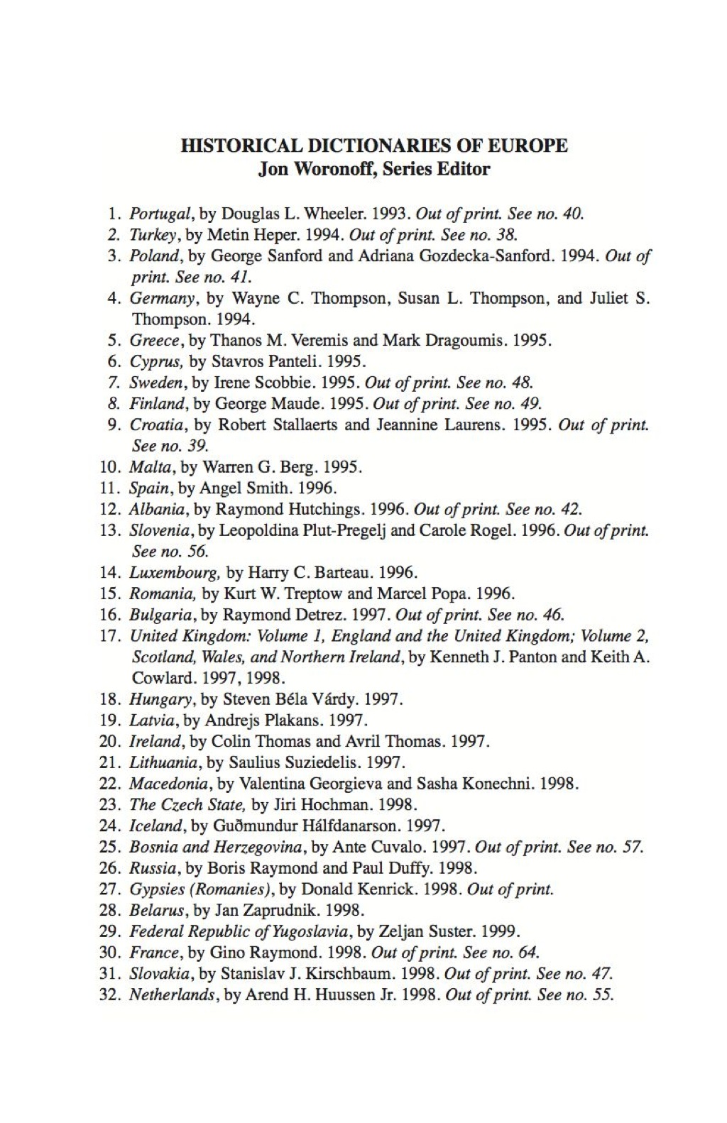 Historical Dictionary of Iceland 2nd Edition