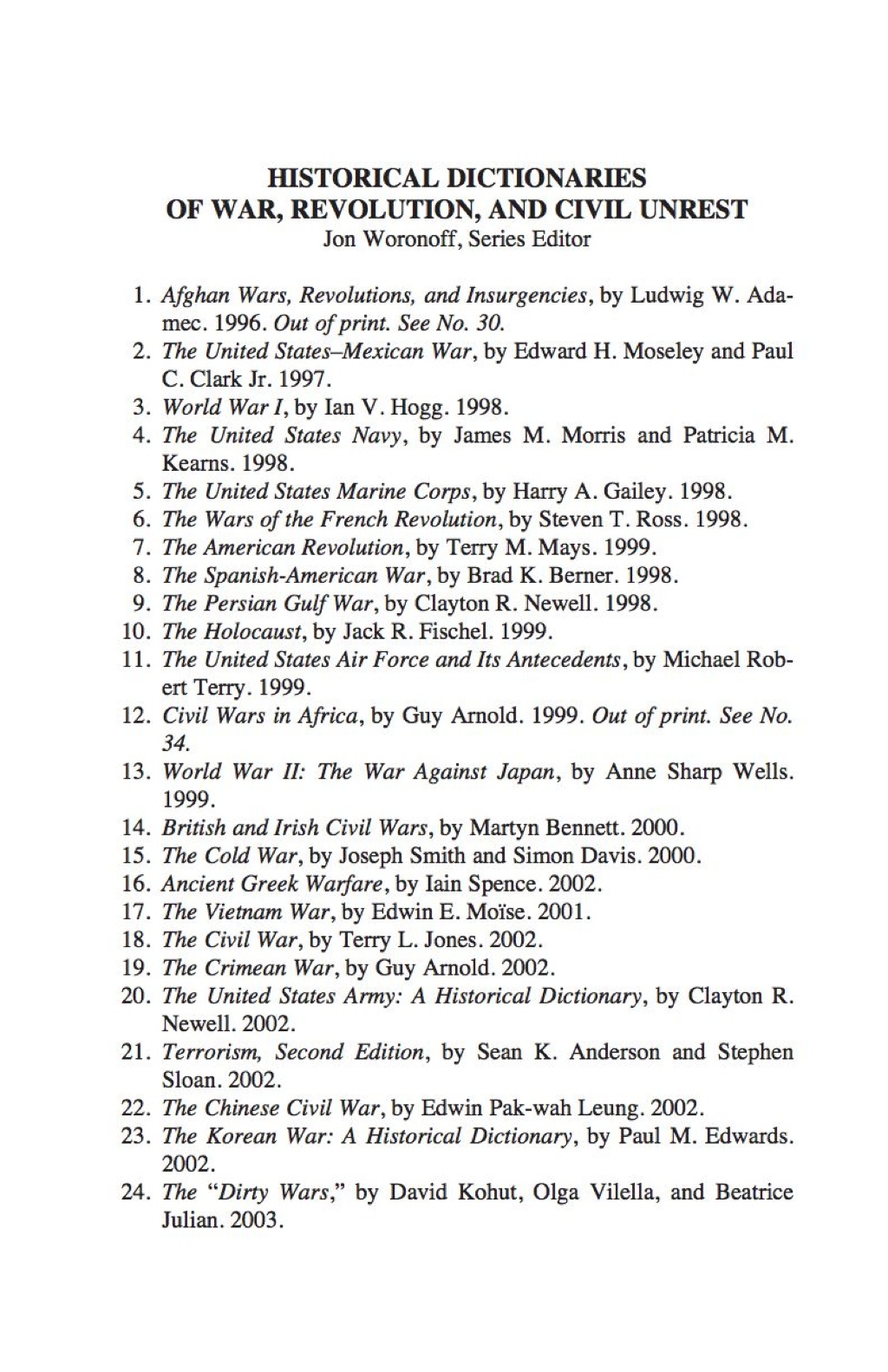 Historical Dictionary of the Zulu Wars