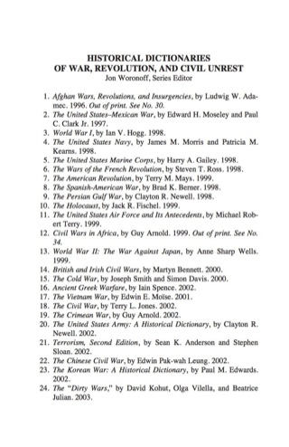 Imagen de portada: Historical Dictionary of the Zulu Wars 9780810860780