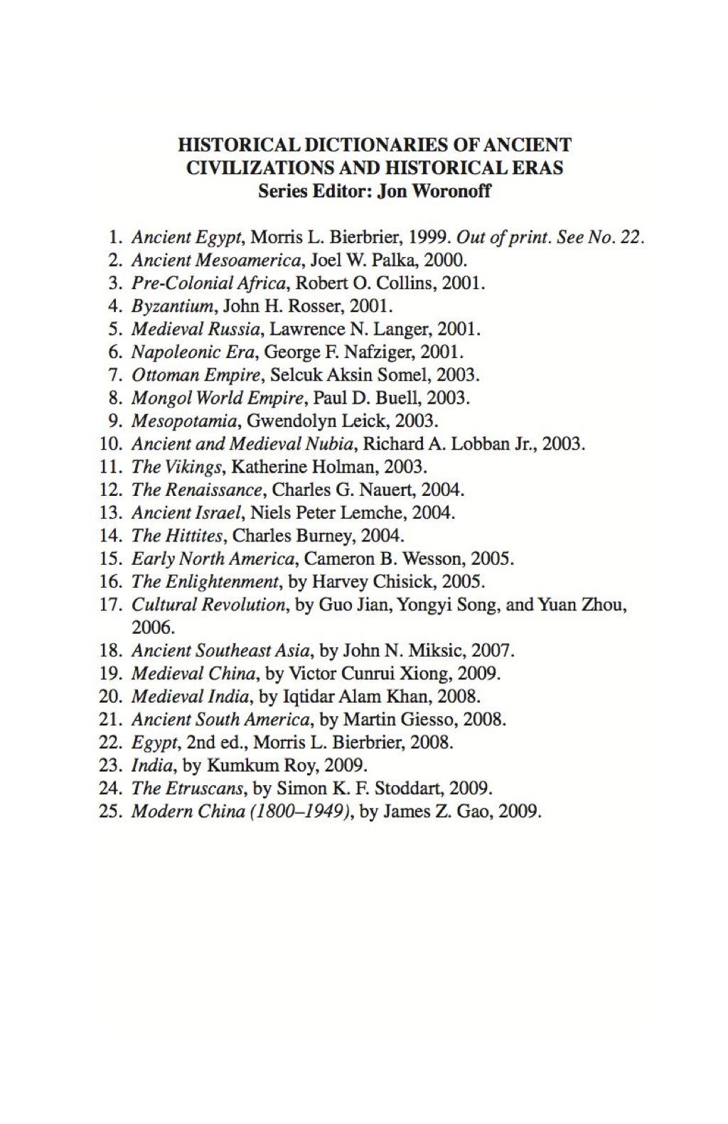 Historical Dictionary of Modern China (1800-1949)