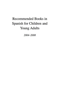 Cover image: Recommended Books in Spanish for Children and Young Adults 9780810863866