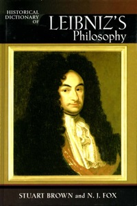 Cover image: Historical Dictionary of Leibniz's Philosophy 9780810854642