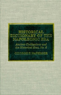 Cover image: Historical Dictionary of the Napoleonic Era 9780810840928
