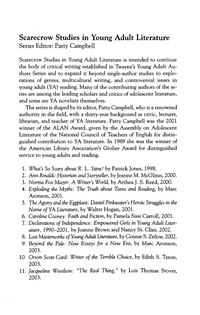 Cover image: Names and Naming in Young Adult Literature 9780810858084