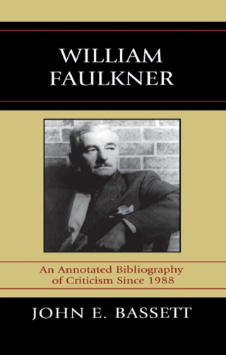 Cover image: William Faulkner 9780810867413