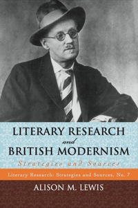 Omslagafbeelding: Literary Research and British Modernism 9780810869011