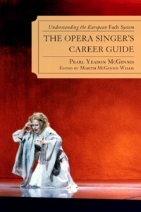 Immagine di copertina: The Opera Singer's Career Guide 9780810869158