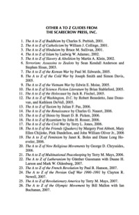 表紙画像: The A to Z of Mormonism 110th edition 9780810868977