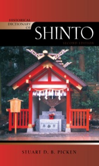 Titelbild: Historical Dictionary of Shinto 2nd edition 9780810871724