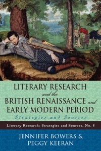 Omslagafbeelding: Literary Research and the British Renaissance and Early Modern Period 9780810856974