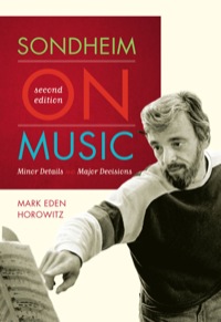 Titelbild: Sondheim on Music 2nd edition 9780810844377