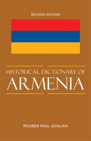 Cover image: Historical Dictionary of Armenia 2nd edition 9780810860964