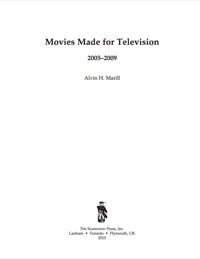 Cover image: Movies Made for Television 9780810876583