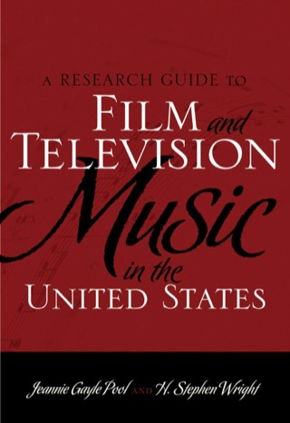 Cover image: A Research Guide to Film and Television Music in the United States 9780810876880