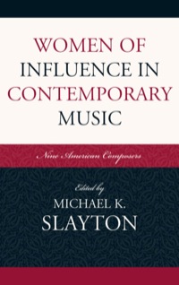 Immagine di copertina: Women of Influence in Contemporary Music 9780810877429