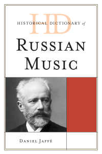 Omslagafbeelding: Historical Dictionary of Russian Music 9780810853119
