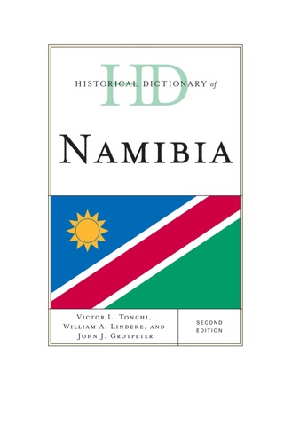 Cover image: Historical Dictionary of Namibia 2nd edition 9780810853980