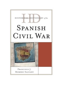 Cover image: Historical Dictionary of the Spanish Civil War 9780810857841