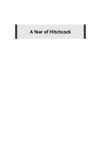 Cover image: A Year of Hitchcock 9780810881396