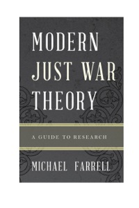 Cover image: Modern Just War Theory 9780810883444