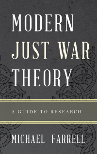 Cover image: Modern Just War Theory 9780810883444